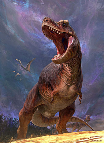 Tyrannosaurus rex © RJ Palmer 2012, creative-beast.com